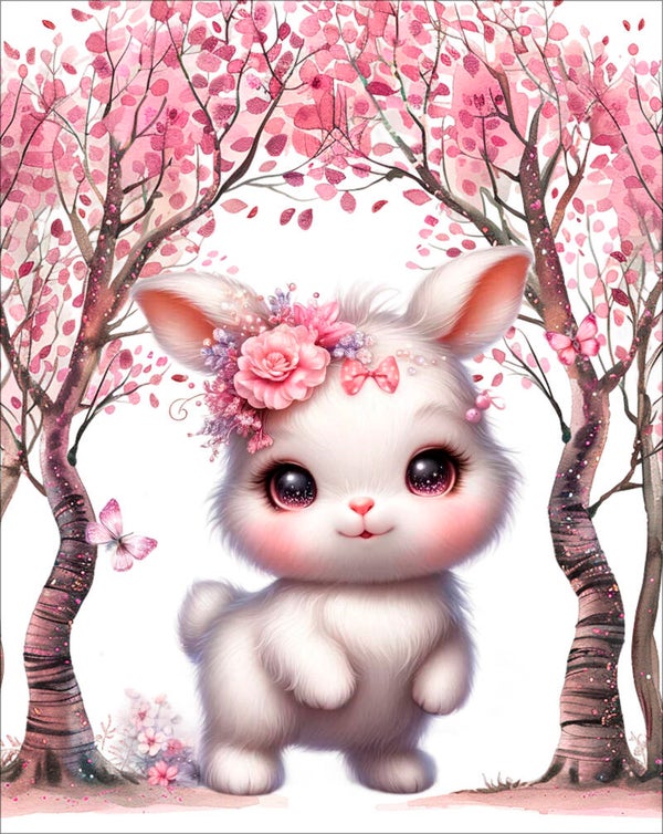 Vente flash - couverture lapin rose