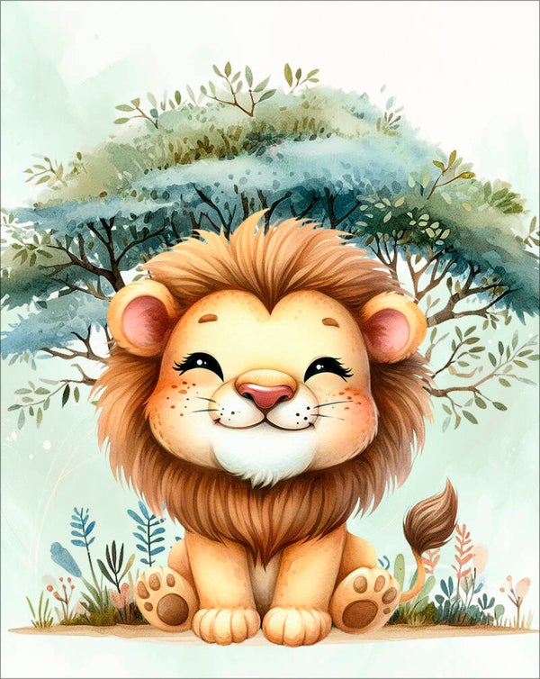Vente flash - couverture lion jungle