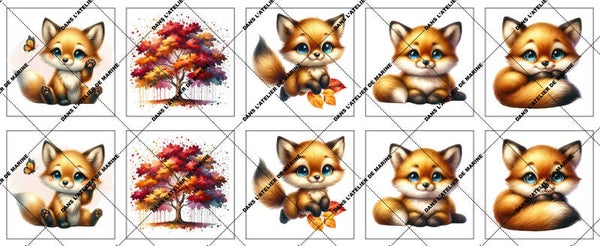 Panneau lingette Maple Fox EN STOCK