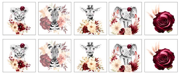 Lingette Savannah Burgundy