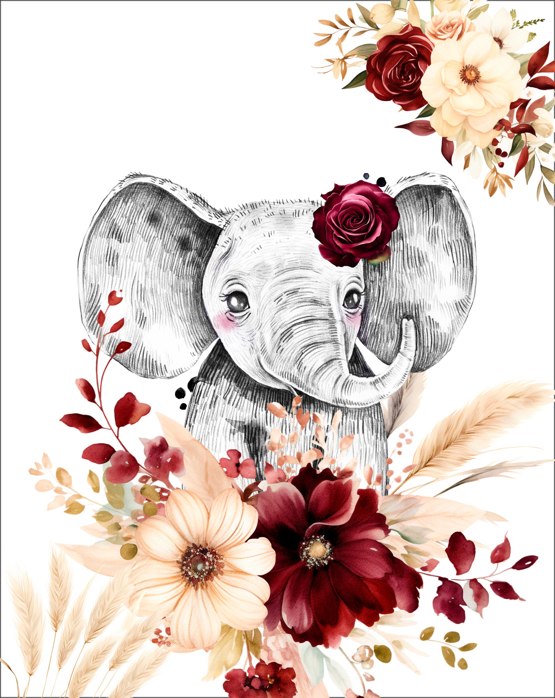 Panneau couverture XXL Savannah Burgundy