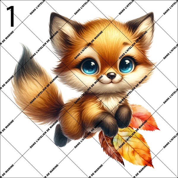 Panneau coussin Maple Fox EN STOCK