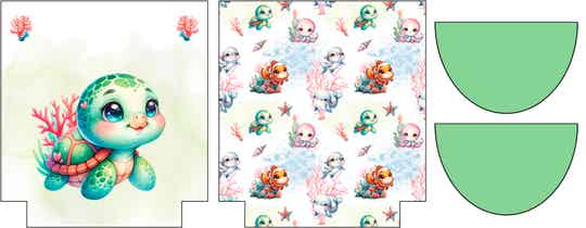 Kit sac maternelle Voyage en Mer