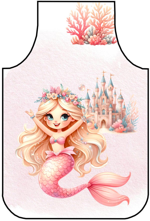 Panneau tablier 2/5 ans Royaume Sirène EN STOCK