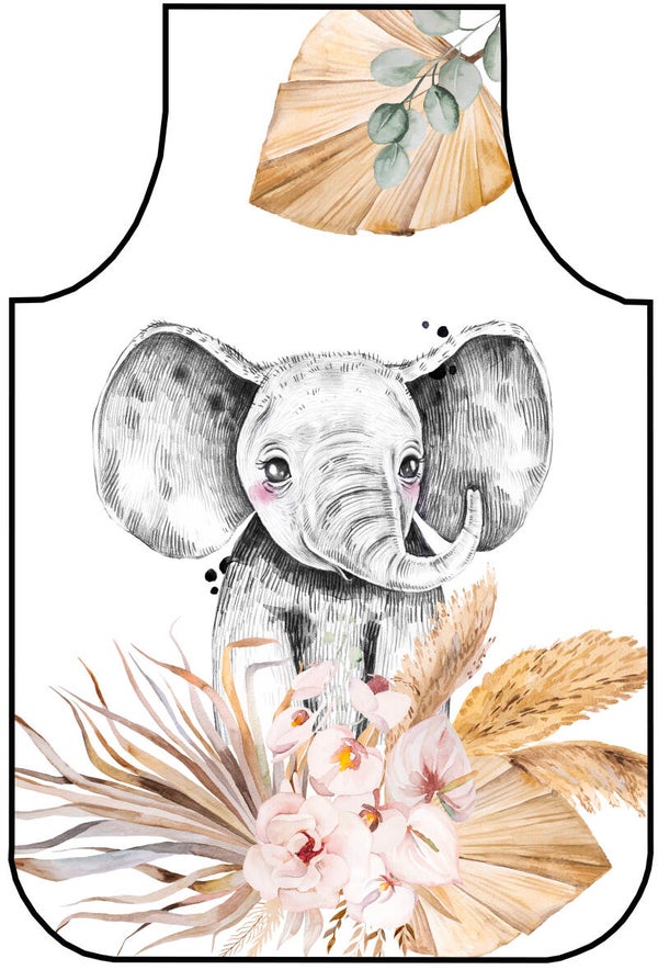 Panneau tablier 2/5 ans Savane Boho