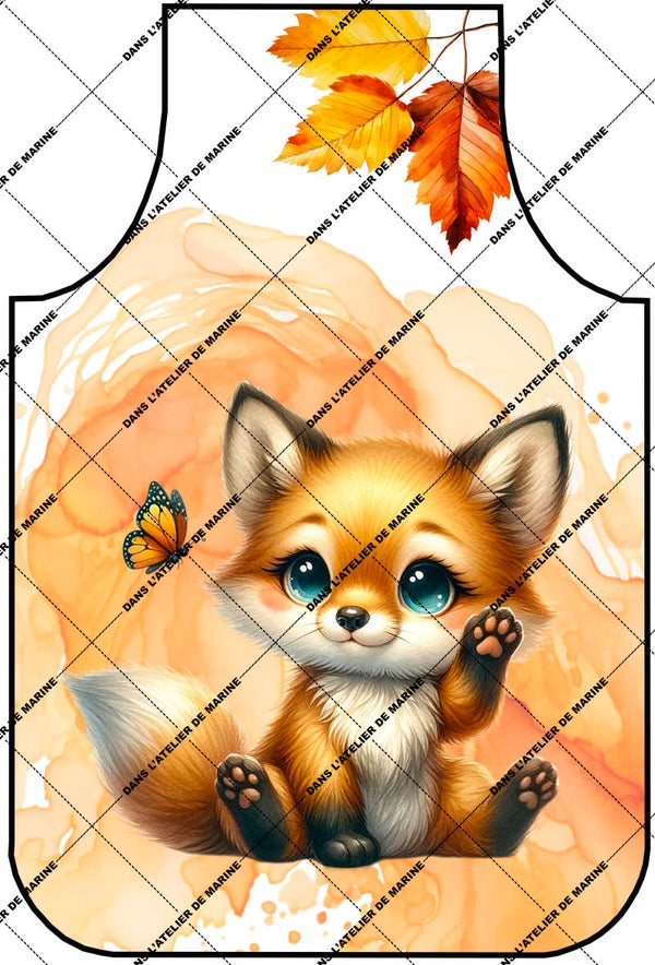 Panneau tablier 2/5 ans Maple Fox