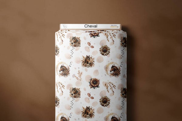 Cheval ( satin de coton )