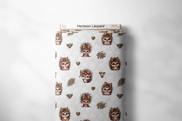 Herisson léopard ( coton ) EN STOCK