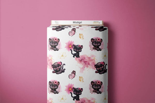 Mistigri la Panthère ( coton ) EN STOCK