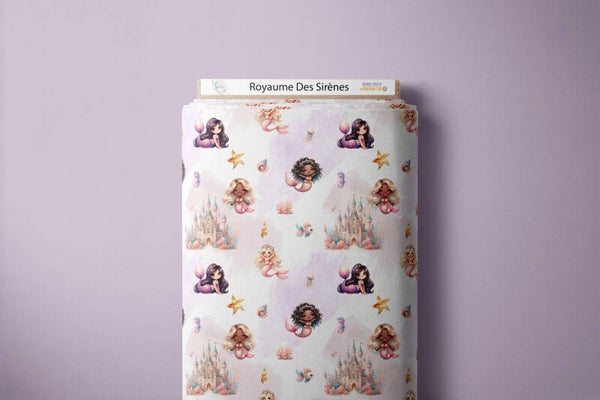 Royaume des sirènes ( coton ) EN STOCK