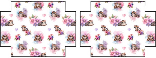 Panneau trousse de toilette Kitty EN STOCK