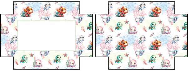 Panneau trousse de toilette Voyage en Mer EN STOCK