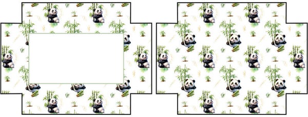 Panneau trousse de toilette Joyeux Panda EN STOCK