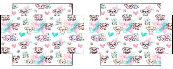 Panneau trousse de toilette Stella