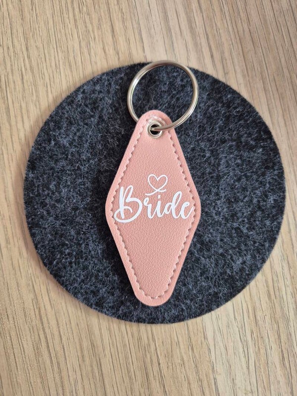 Leder Schlüsselanhänger Bride