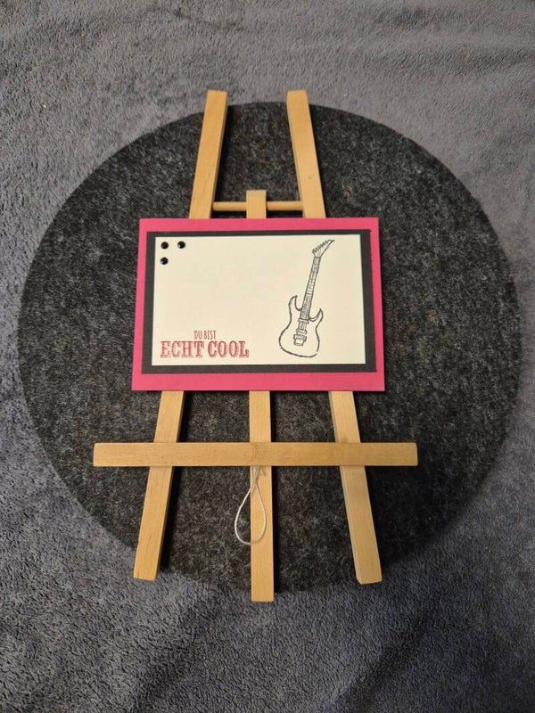 Grußkarte Geburtstag pink