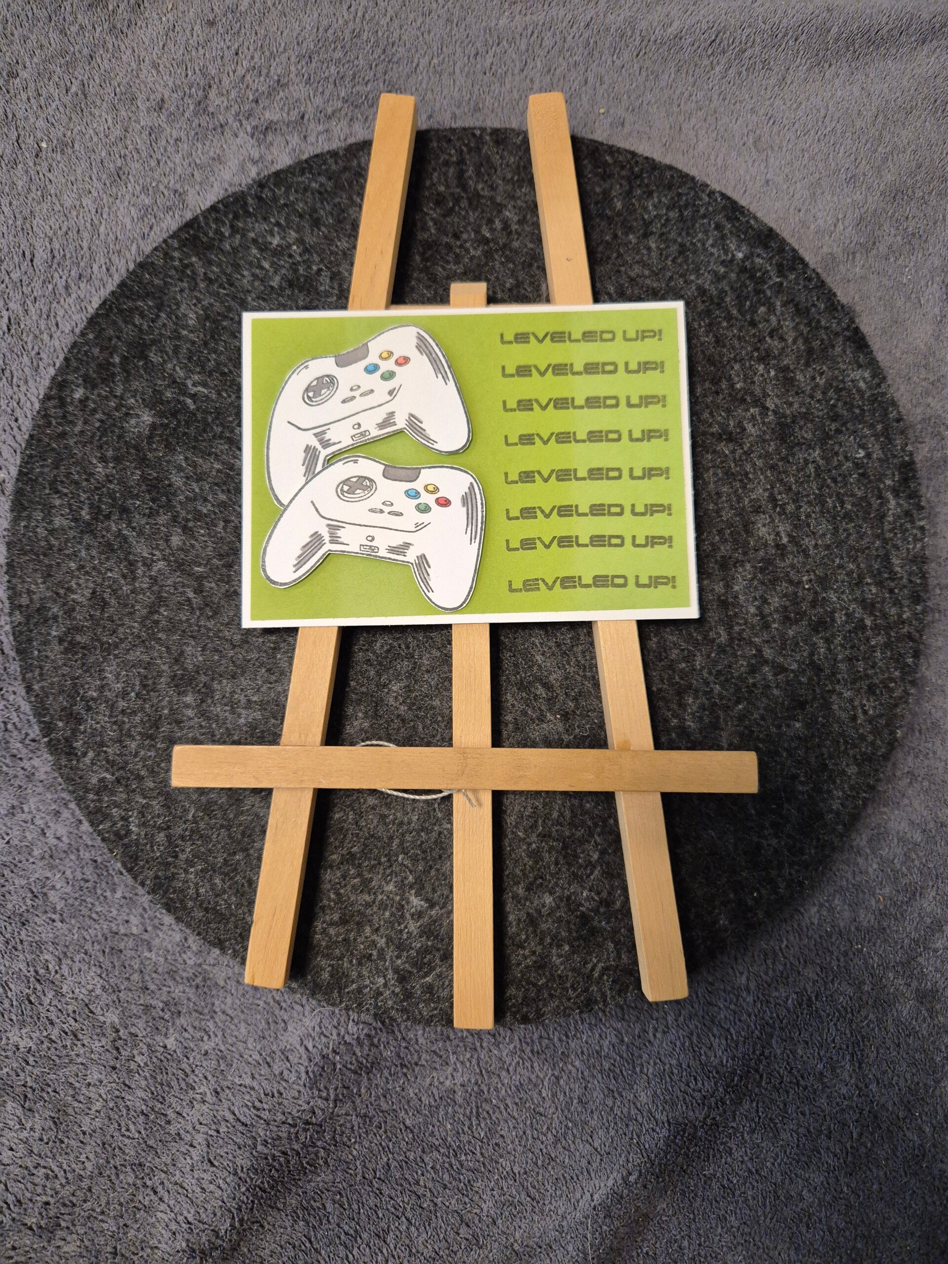 Grußkarte Geburtstag Gamer