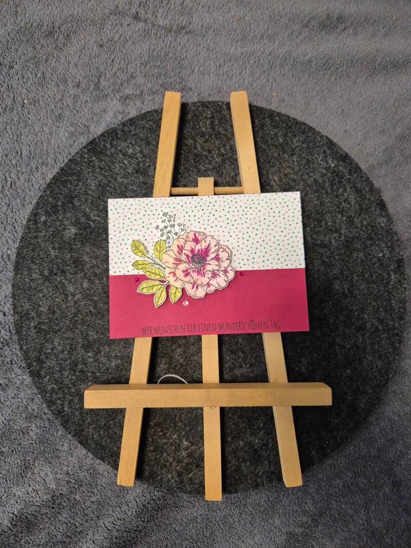 Grußkarte Geburtstags Blume