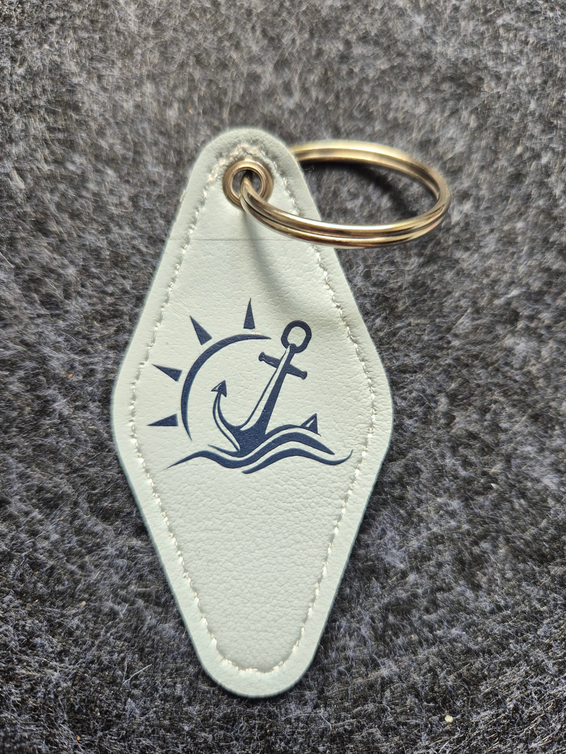 Leder Schlüsselanhänger Maritim