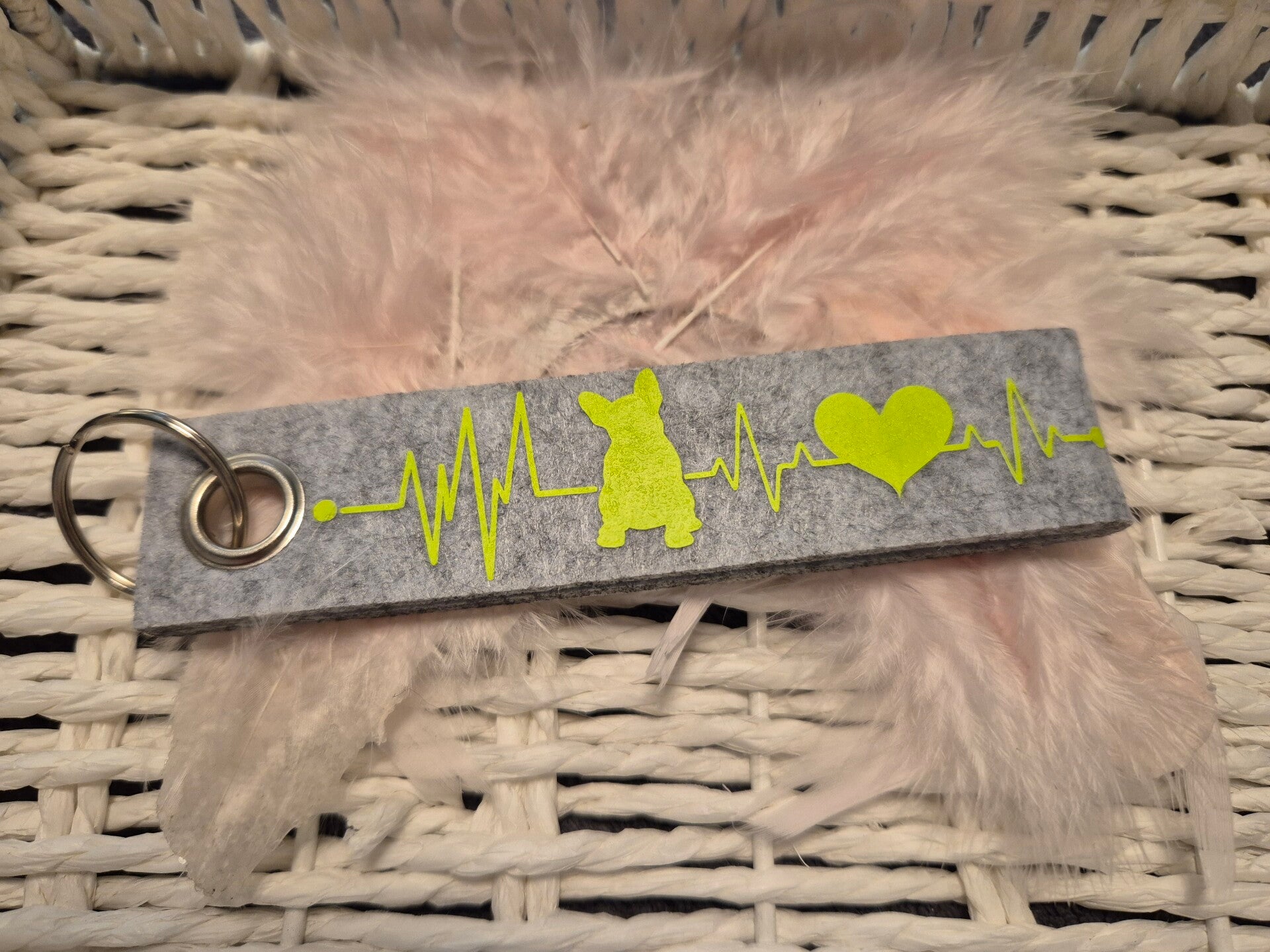 Filz Schlüsselanhänger Fellfreunde DOG