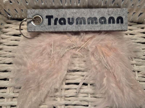 Filz Schlüsselanhänger Traummann