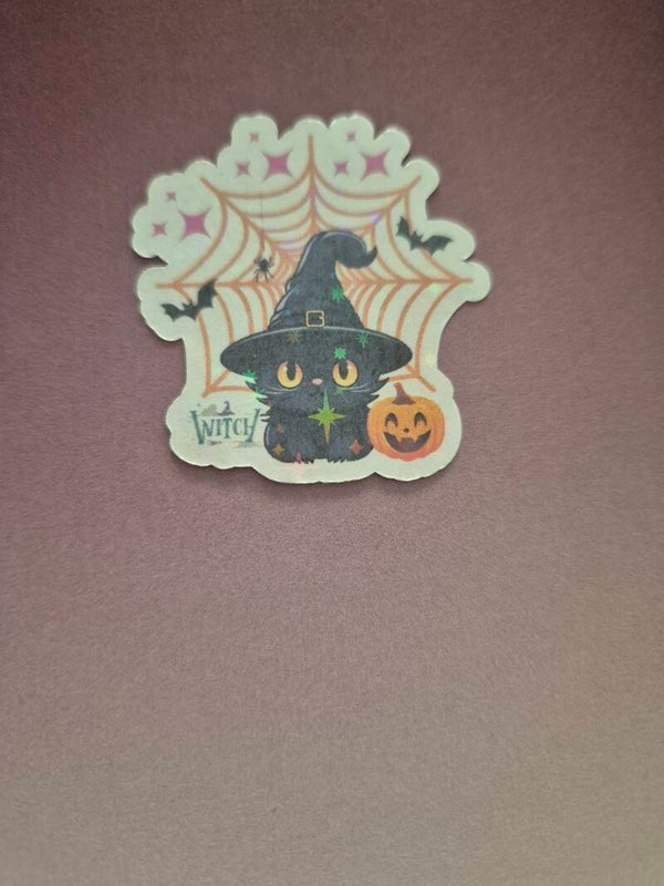 Sticker Helloween Cat