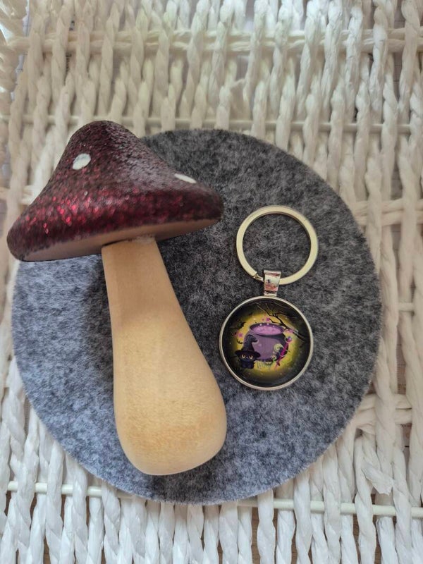 Schlüsselanhänger Kessel cat