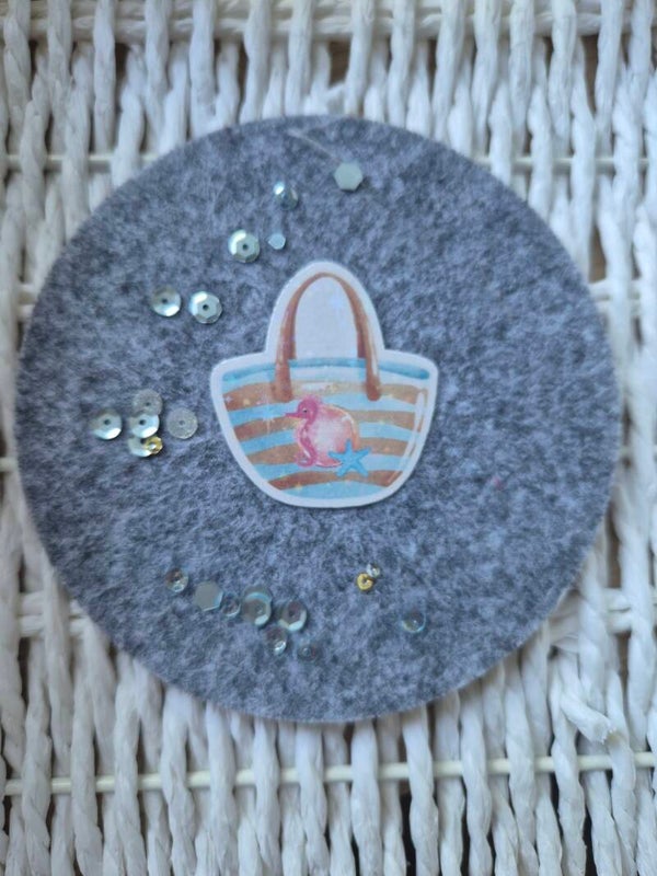 Sticker Strandtasche