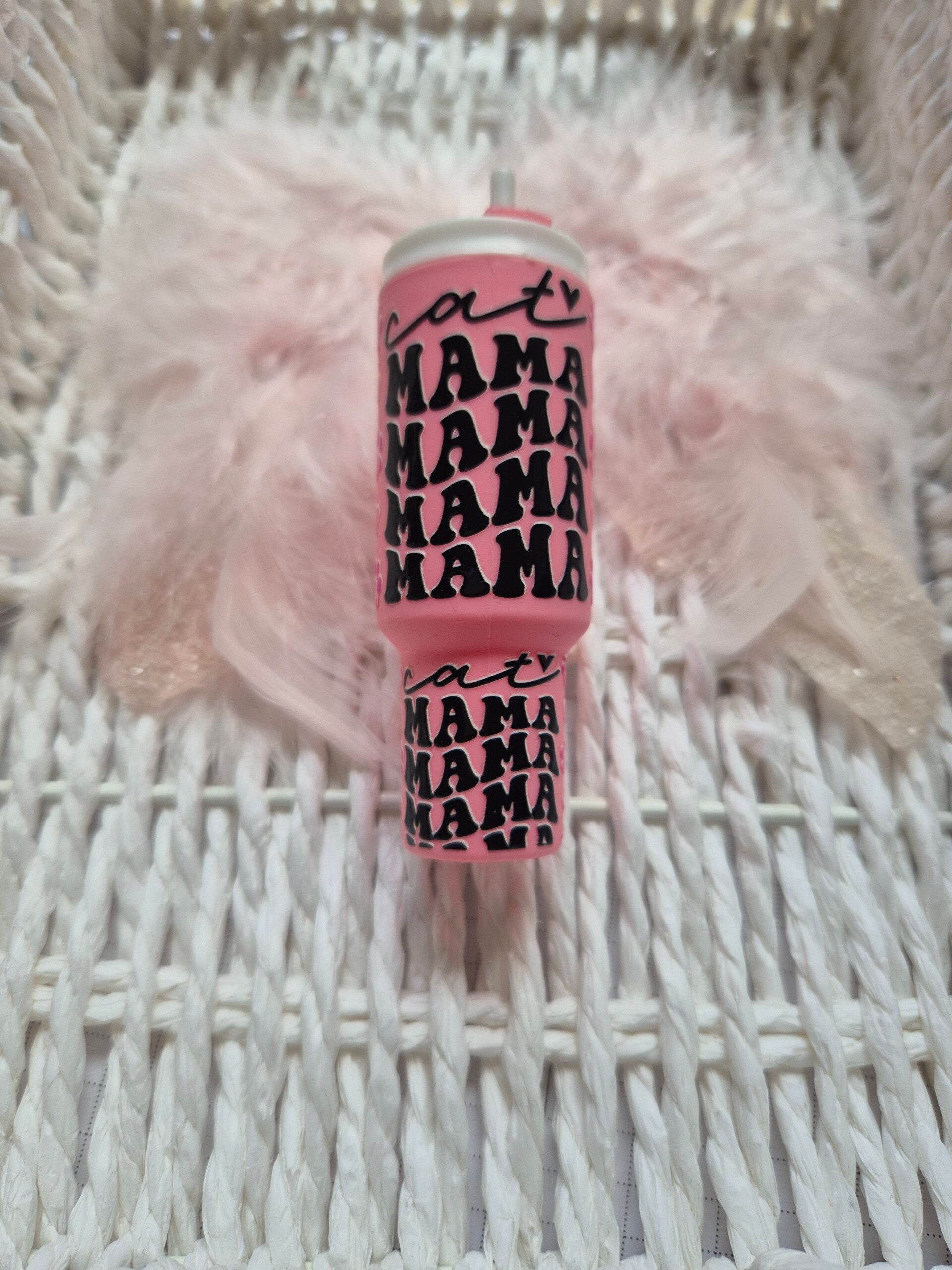 Mini Tumbler Schlüsselanhänger Cat Mama