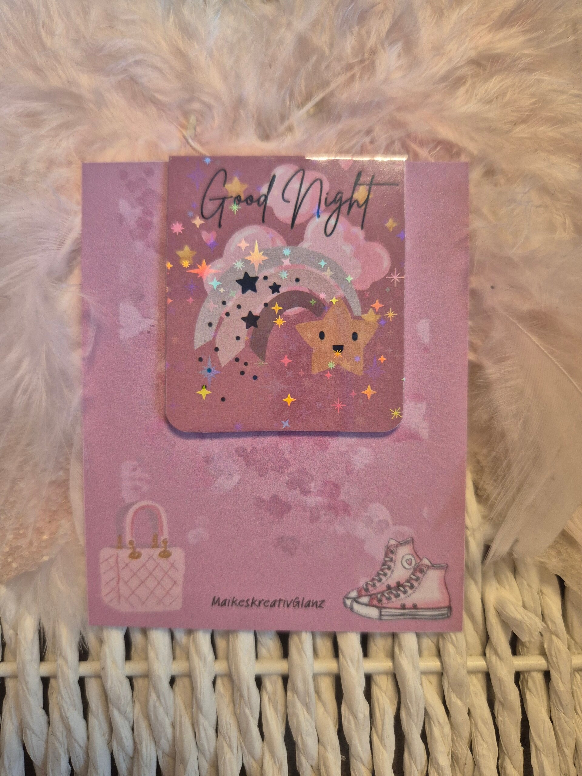 Magnetlesezeichen Good Night