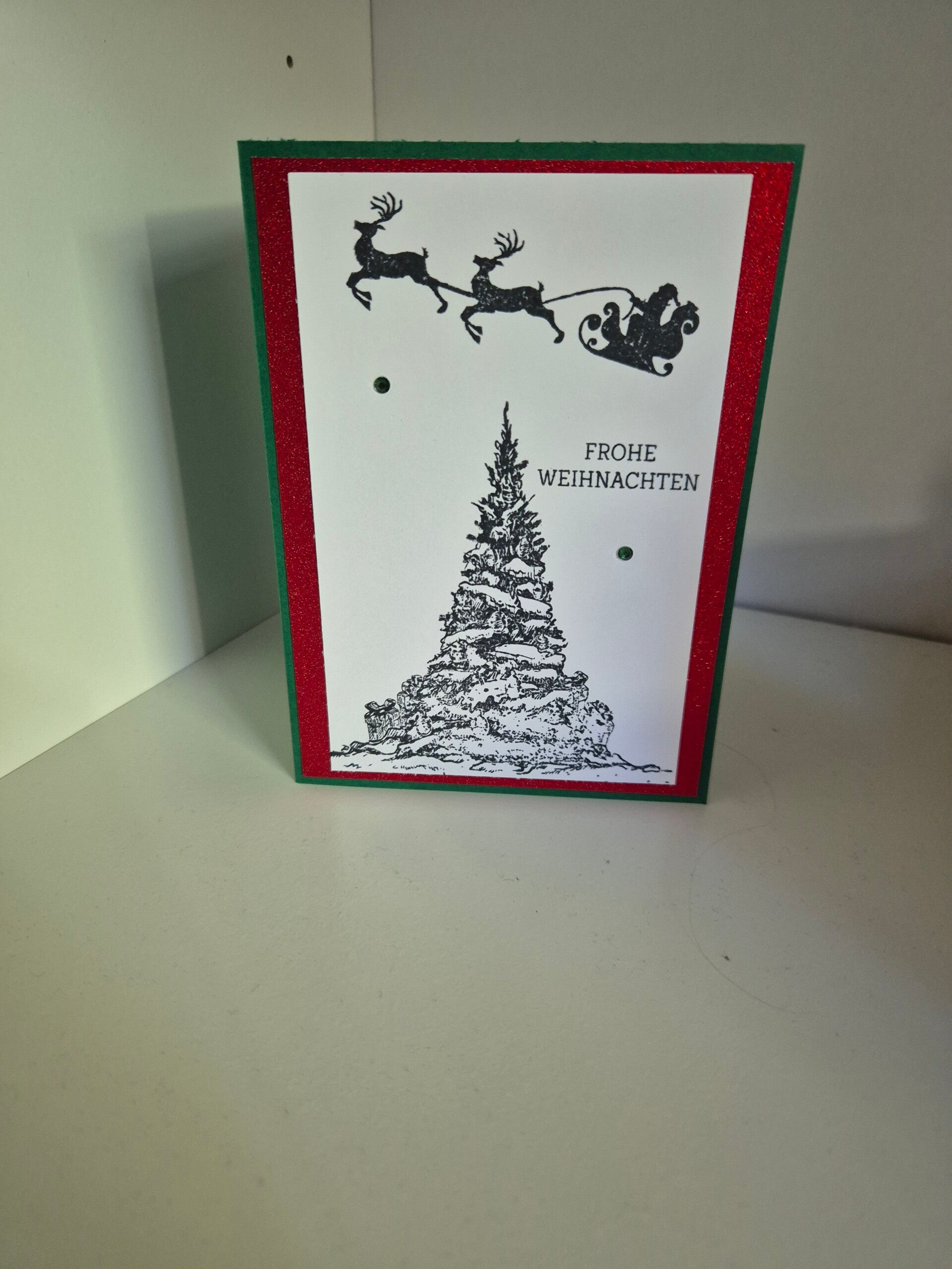 Weihnachtskarte  Tannenbaum