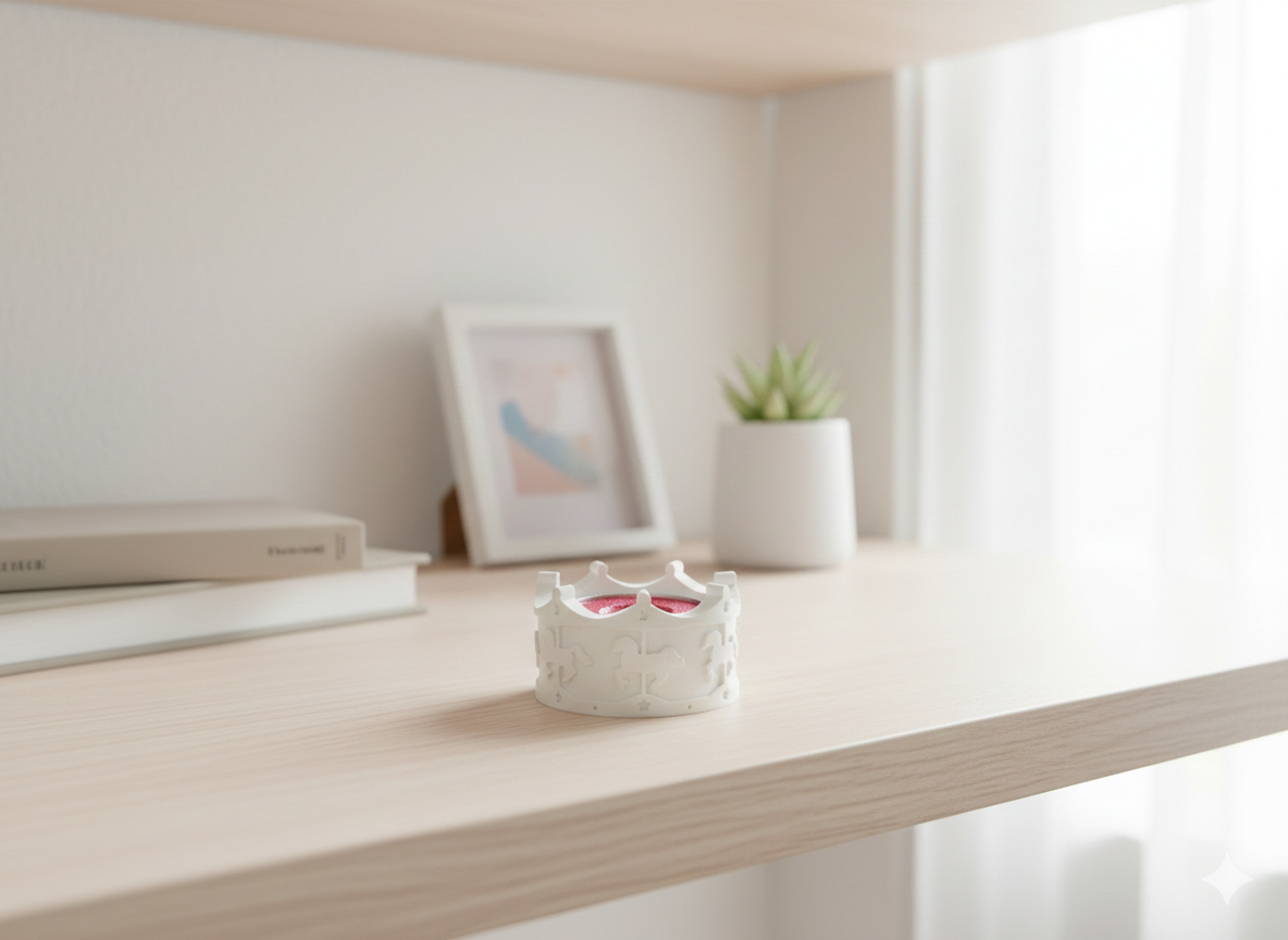 Teelichthalter Karusselpferd