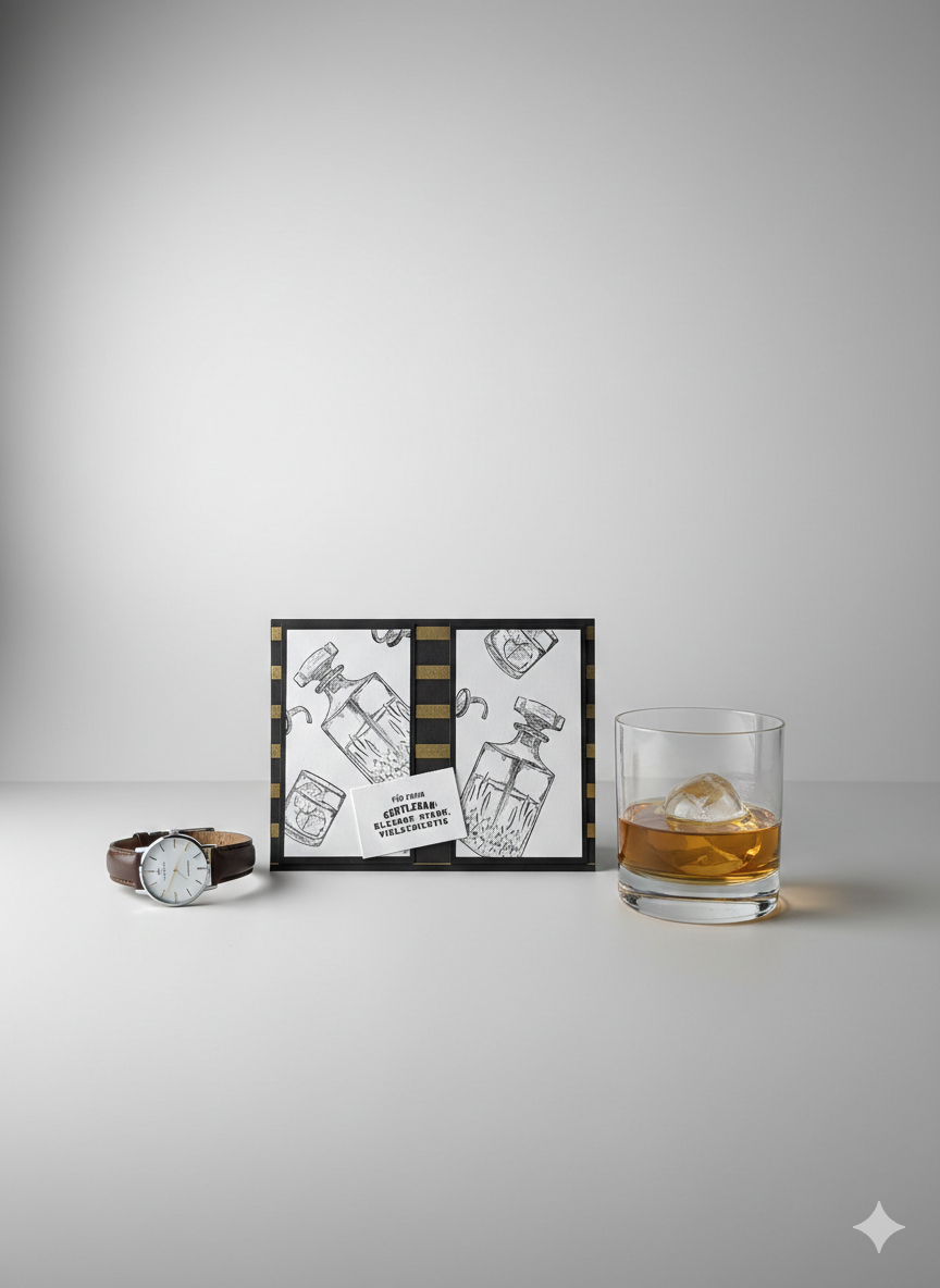 Geburtstagskarte Whisky