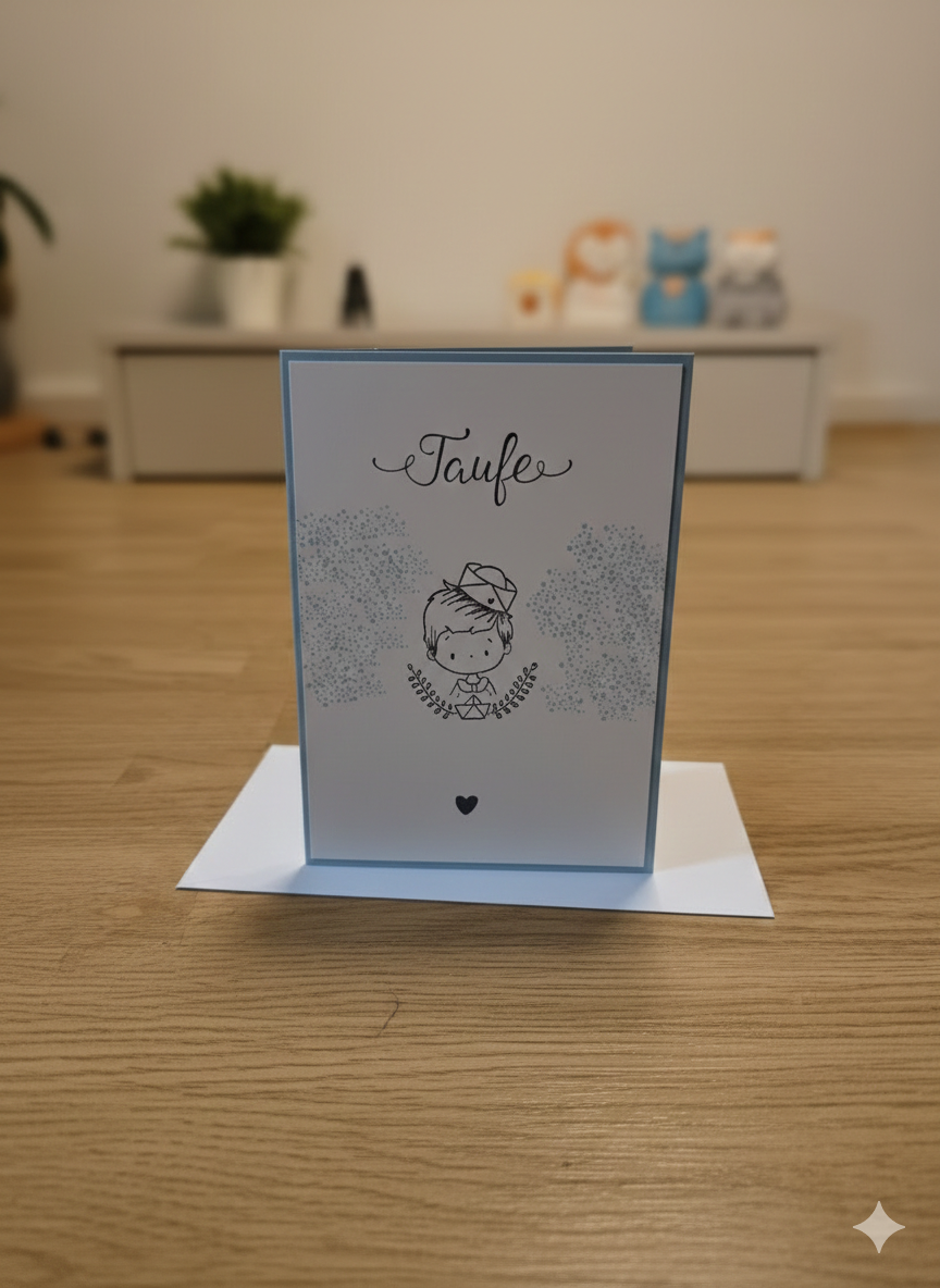 Taufkarte Junge