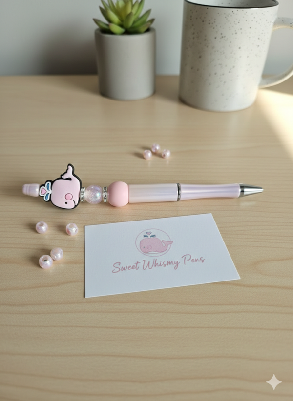 Kugelschreiber Baby Wal rosa