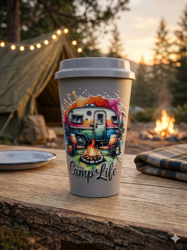 Becher to go camping life