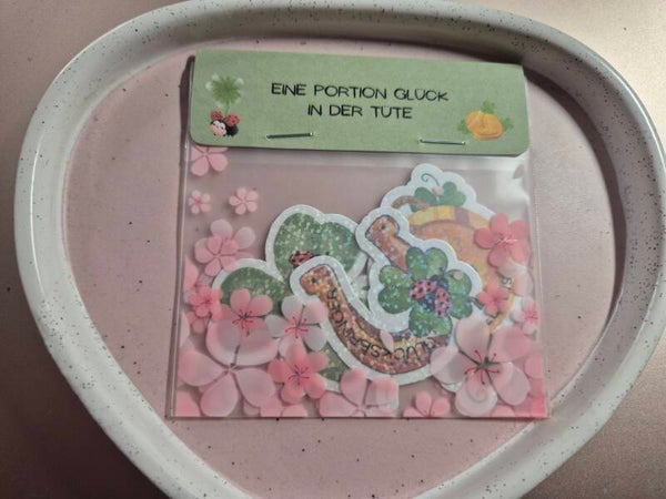 Sticker Tüte Glück