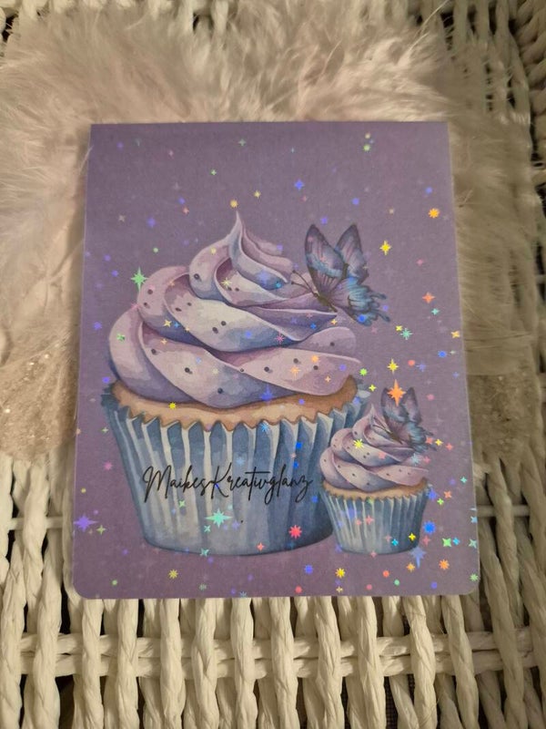 Notizzettel Block Cupcake