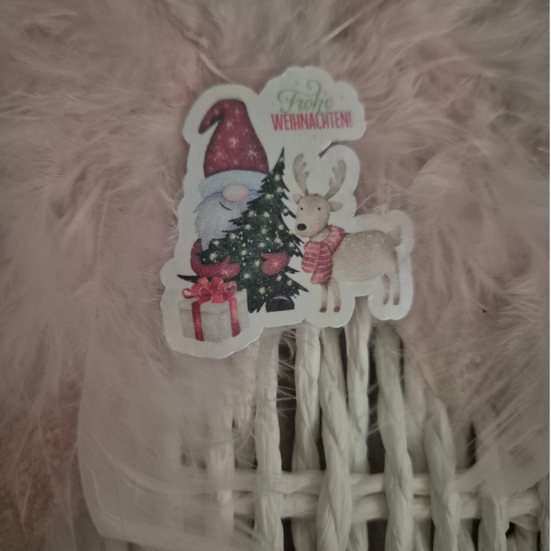 Weihnachtssticker mini Serie Santas Gehilfe