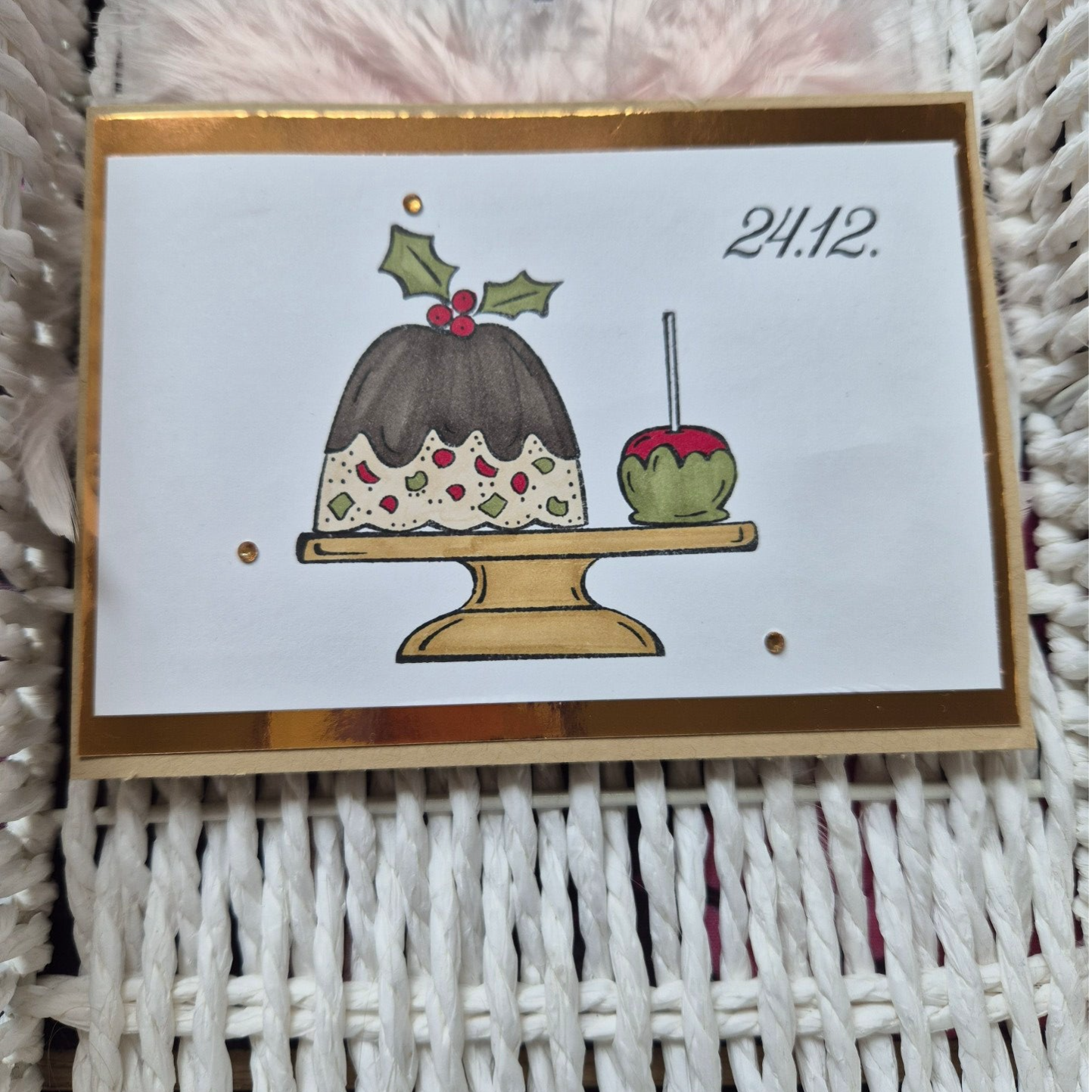 Weihnachtskarte  24.12.