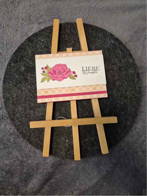 Grußkarte Geburtstag Blume