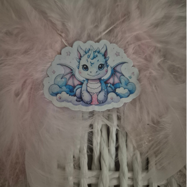 Sticker  lilly Wolken Drache