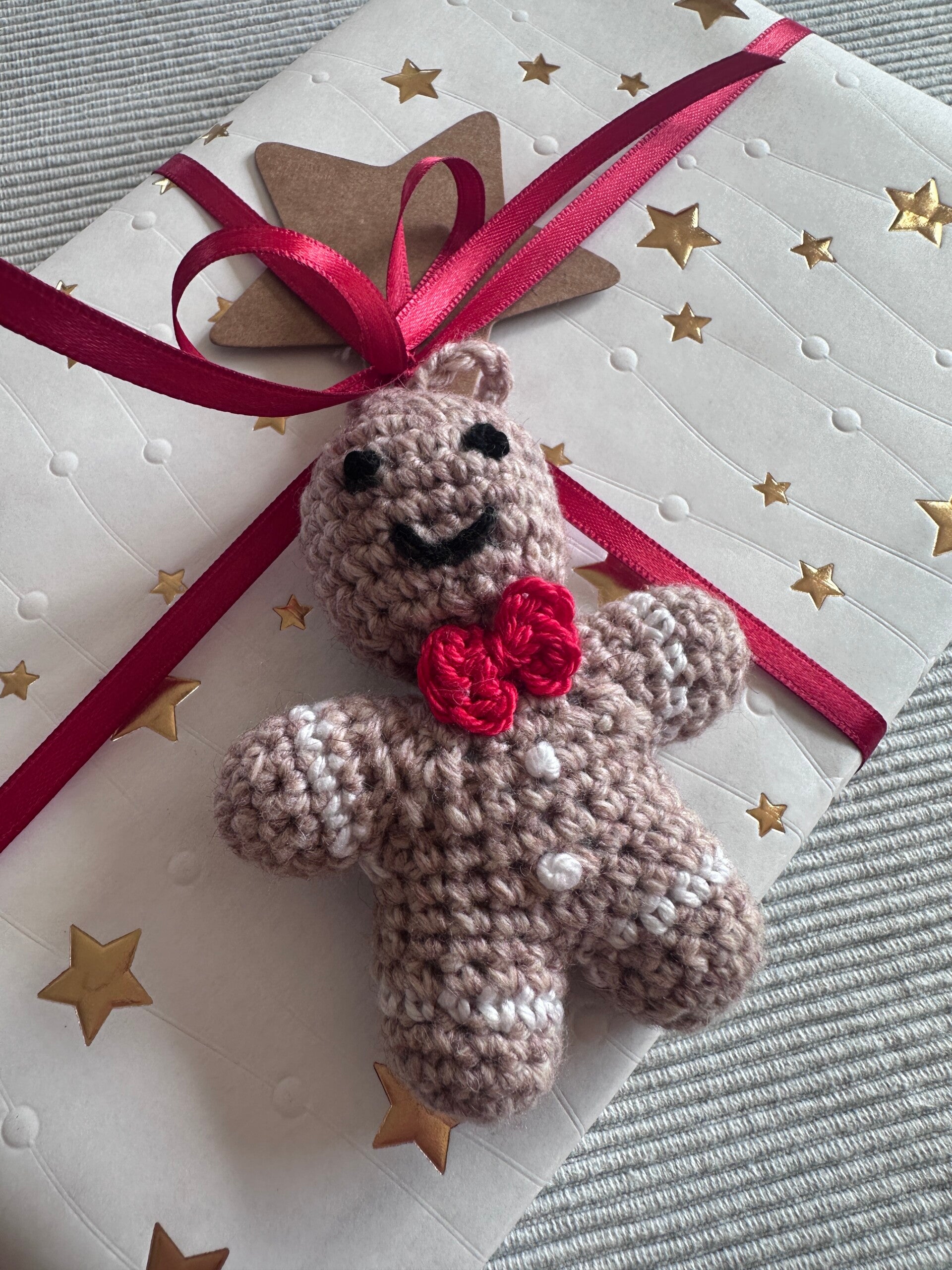 Lebkuchenmann,          Geschenkanhänger