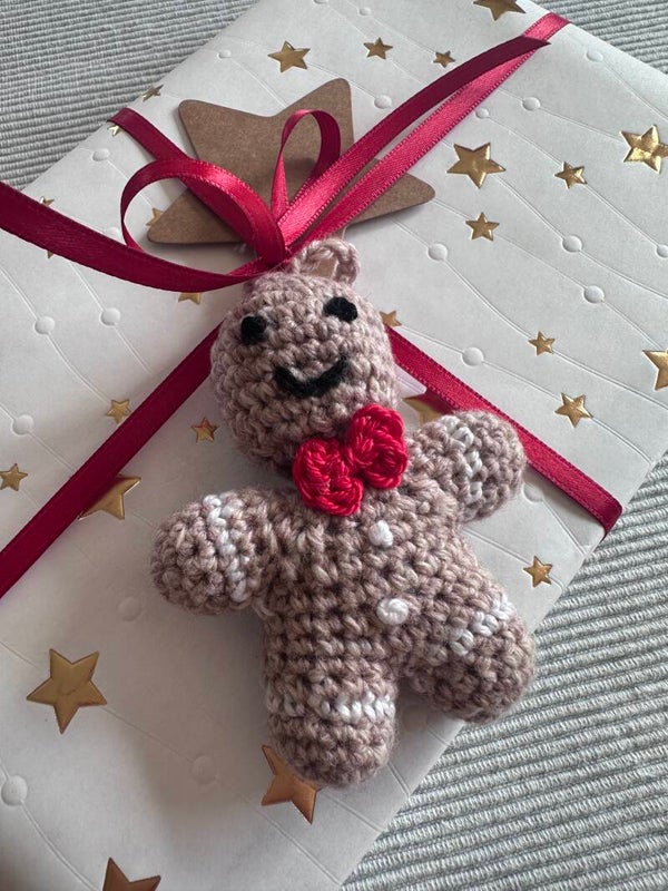 Lebkuchenmann,          Geschenkanhänger