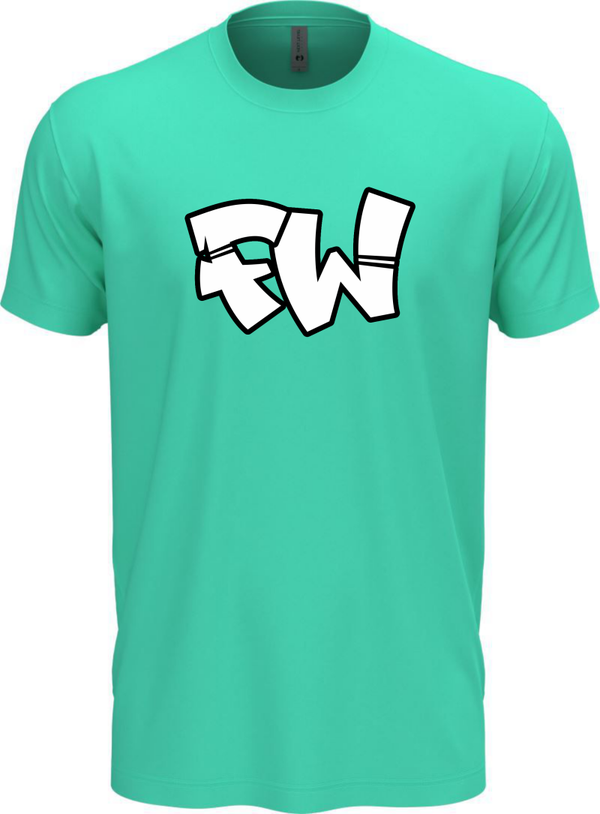 T-SHIRT FW BLUB SEA BLU COLOR