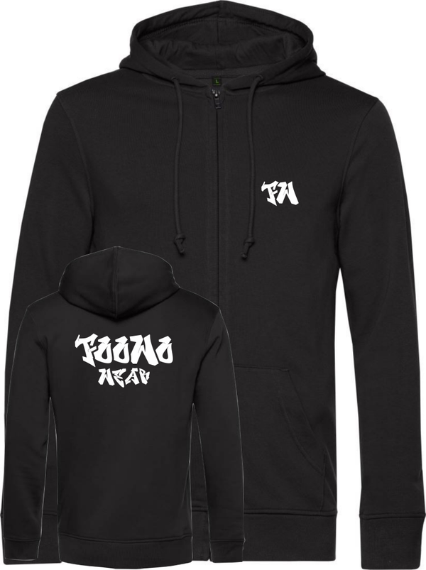 HOODIE JACKE FOOWO WEAR BASIC SCHWARZ