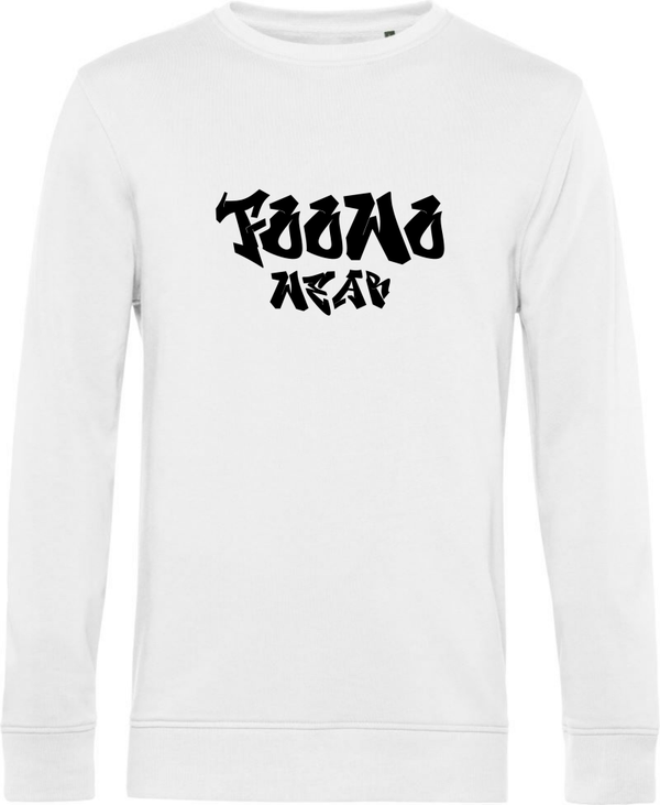 SWEATER STREET ART BASIC WEISS