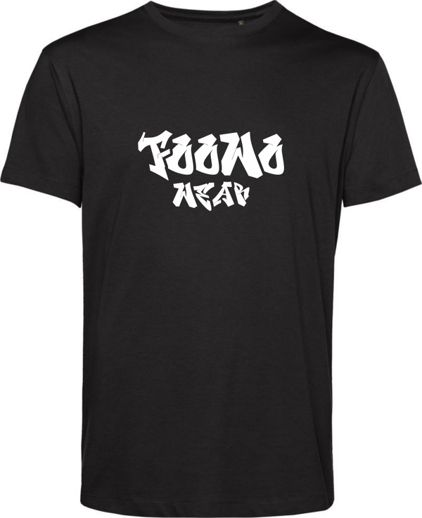 T-SHIRT FOOWO WEAR BASIC SCHWARZ