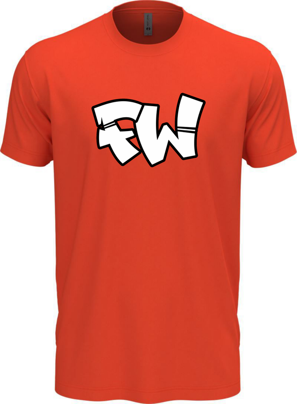 T-SHIRT FW BLUB ORANGE COLOR