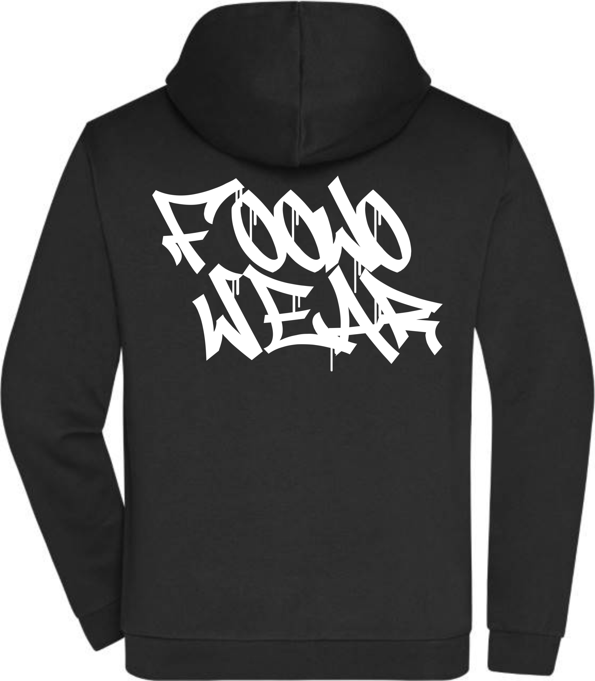 FW HOODIE JACKE URBAN STREET SCHWARZ